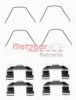METZGER 109-1607 Accessory Kit, disc brake pads